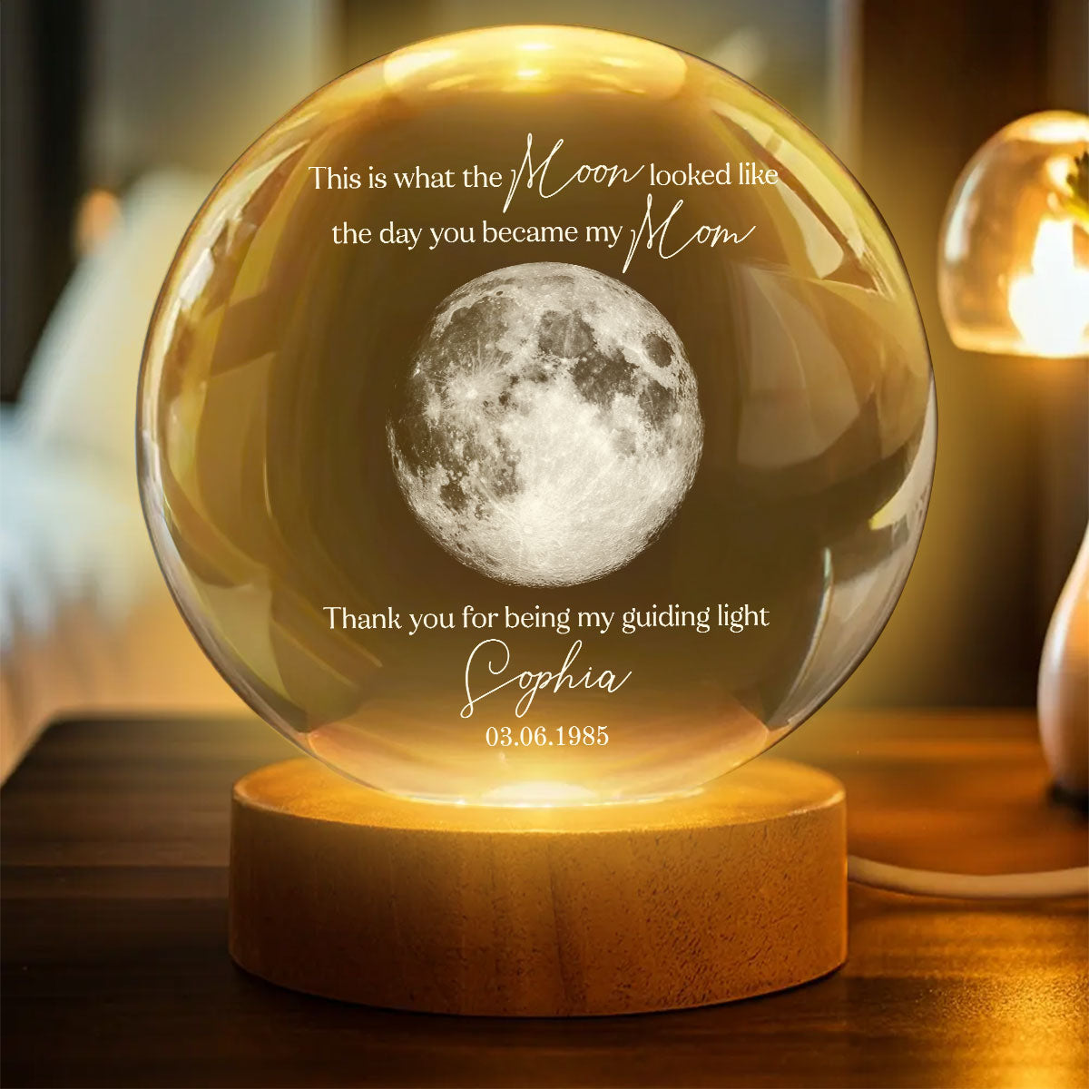 Crystal Ball Night Light