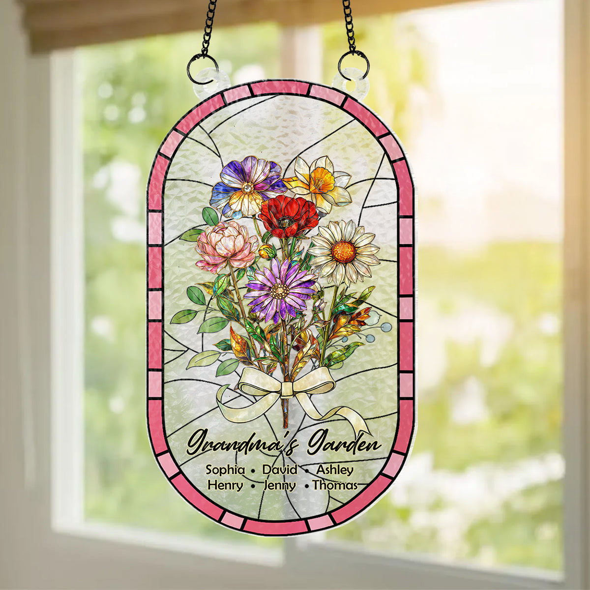 Custom Shaped Suncatcher