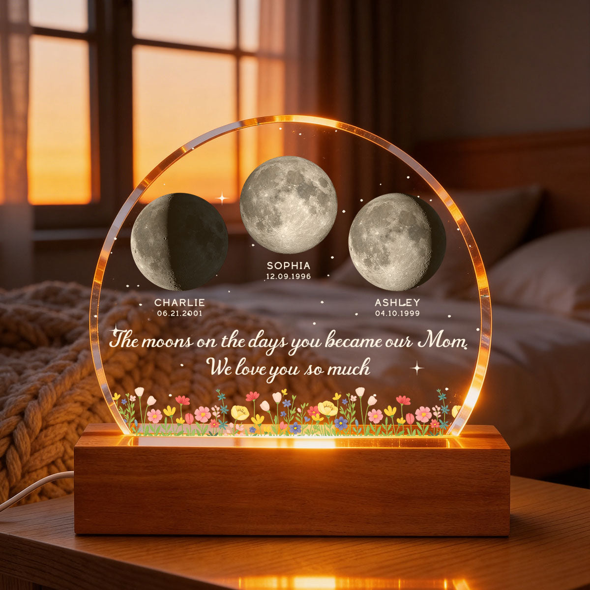 Custom Shape Acrylic Block Led Night Light